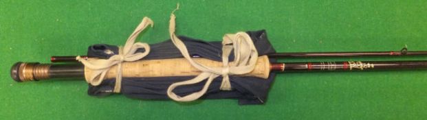 A Hardy Graphite "Stillwater" 10 ft. two piece trout fly rod, with makers cloth bag