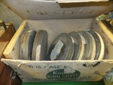 Six reels of Kodak film in box inscribed "Kodak 16 mm Safety"   CONDITION REPORTS  Cans are all in