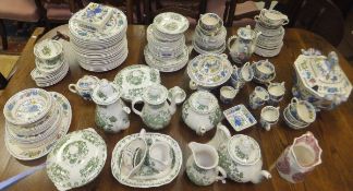 A large collection of Mason's table wares to include "Regency" pattern and "Fruit basket" pattern
