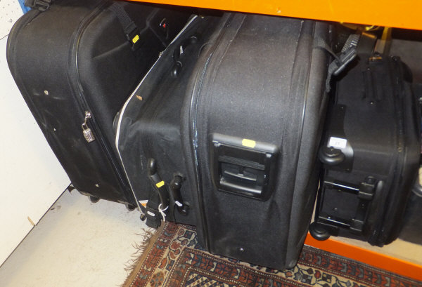Four suitcases to include Antler suitcase