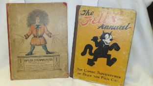 One volume "The Felix Annual - the Comic Adventure of Felix the film cat", engraved and printed by