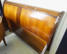 A modern sleigh bed (ex And So to Bed)   CONDITION REPORTS  160 cm approx in width, approx. 244 cm