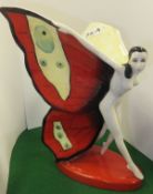 A Carlton ware "The Butterfly Girl" figurine, limited edition No'd. 240/1250