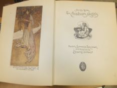 One volume "Stories from the Arabian Nights", retold by Laurence Houseman with drawings by Edmund