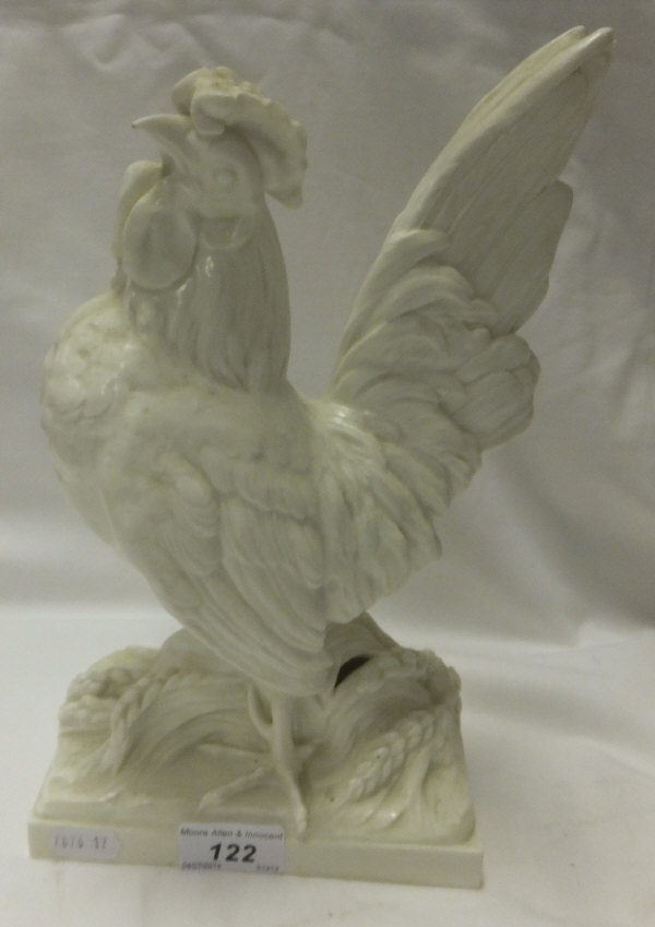 A Royal Worcester figure of a cockerel, modelled by A. Azori, titled "Cocquelicot", model No. 3583