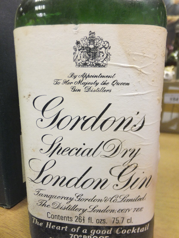 Twelve bottles Gordon's Special Dry London Gin
