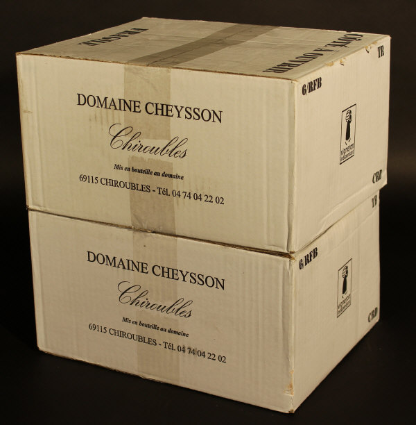 Twelve bottles Chiroubles 2011 Domaine Cheysson