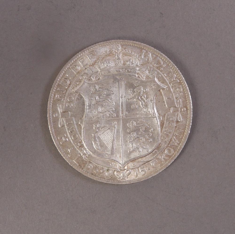 George V Half Crown 1915 EF