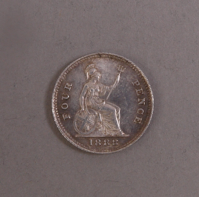 Victoria Groat 1888 GEF/Unc