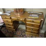 A Kent of Grassington American oak desk