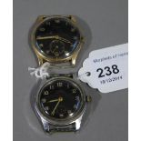 Two gentleman's wristwatches circa 1950