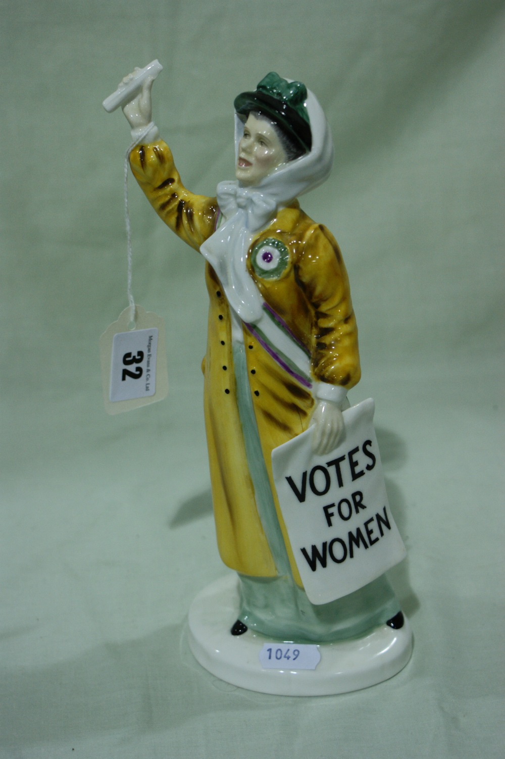 A Royal Doulton China Figure ""Votes For Women"" Hn2816