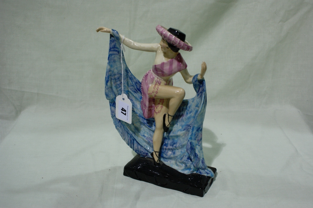 A Limited Edition Kevin Francis Ceramics Figure Titled ""Mexican Dancer