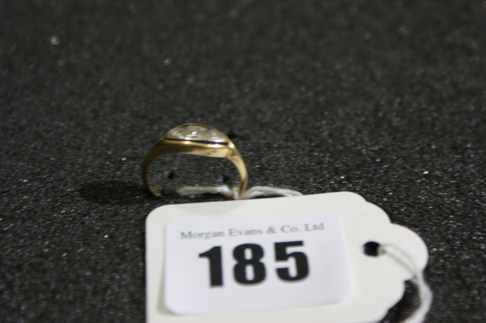 An 18 Carat Gold Three Stone Diamond Ring