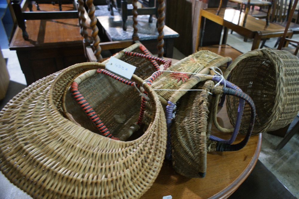 A Quantity Of Wicker Baskets