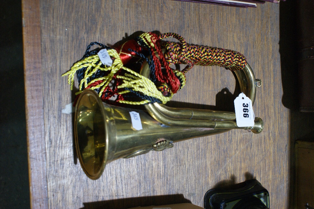 A Royal Welsh Fusiliers Brass Bugle