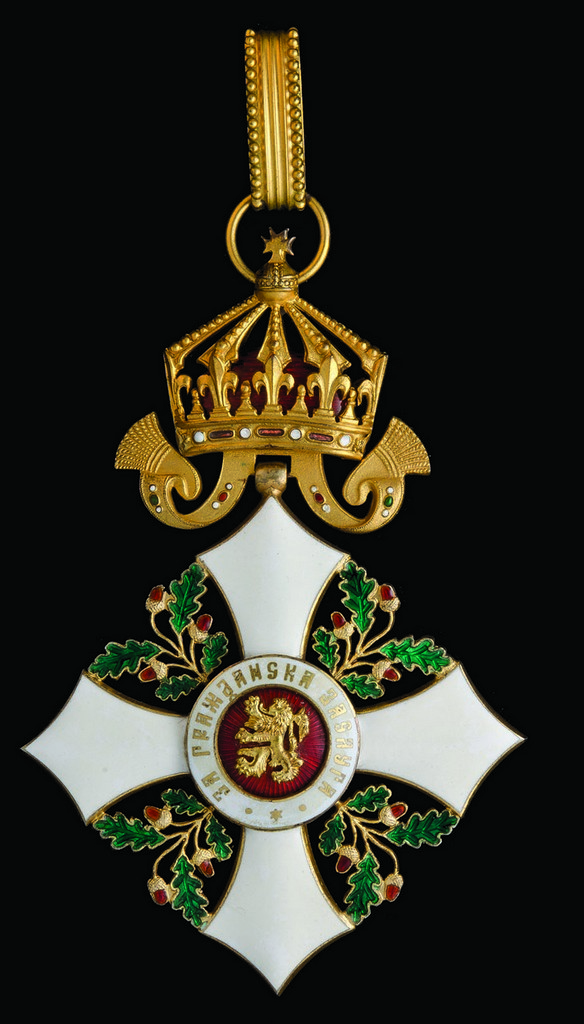 *Bulgaria, Order of Civil Merit, type 4 (1944-46), with Royal monogram replaced by Bulgarian