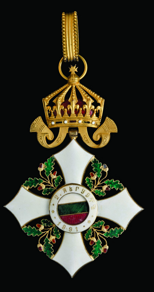 *Bulgaria, Order of Civil Merit, type 4 (1944-46), with Royal monogram replaced by Bulgarian - Image 2 of 3