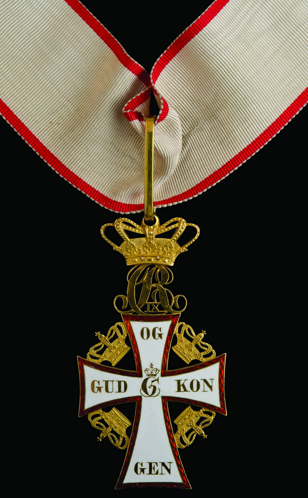 Denmark, Order of the Dannebrog, Christian IX issue, Commander?s neck badge, suspension ring