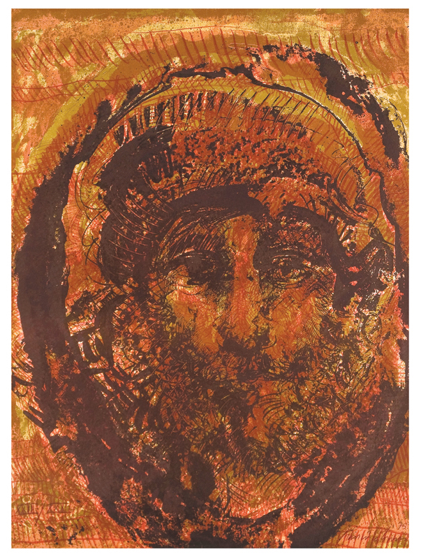 FRANCISCO CORZAS, Camafeo, Firmado y fechado 75. Litografía XXIII / XXX, 65.5 x 48.5 cm   Ver