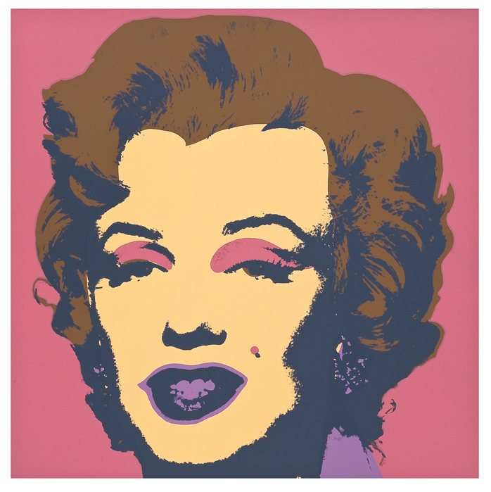 ANDY WARHOL, 11.27: Marilyn Monroe, Con sello en la parte posterior "Fill in your own signature".