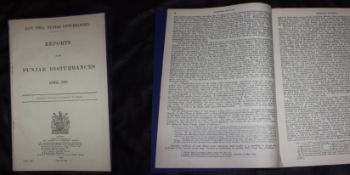 India ? Sikh Amritsar Jallianwala Bagh massacre British offical parliament paper 1920. Extensive