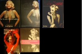 Marilyn Monroe group of books relating to Marilyn including: Norma Jean^ Marilyn Monroe 1945;