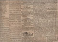 Body Snatchers edition of the Norwich Mercury for July 19th 1823 with an extensive report on the