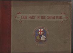 WWI ? Our Part in the Great War. Souvenir commemorative publication by Ruston & Hornsby Ltd^