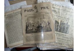 Historic Newspapers an important archive of approximately 26 editions of British satirical