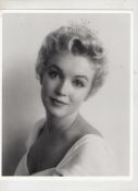 Marilyn Monroe charming original bw photograph showing Marilyn hs with tiara in her hair looking