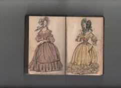 Fashion ? The Ladies Pocket Magazine^ 1837^ bound copy 244pp 16mo. Featuring approx 24 full page