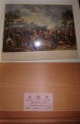 Important Lithograph of the Sikh Wars. First Sikh War Khalsa Army Lithograph 1845 Mudki published