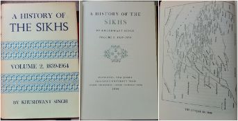 India ? A History of The Sikhs by Khuswant Singh Vol. 2 : 1839-1964. Published in 1966^ 395 pages.