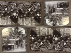 India ? rare Sikhs Soldiers Brighton stereo views. Three rare stereo views of the Indian troops at