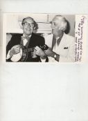 Entertainment ? Eric Morecambe ? the ?last photo? original photograph taken by David Thurland of