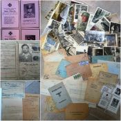 WWII ? German Army Soldier ? archive of postcards^ letters and other ephemera written to and from a