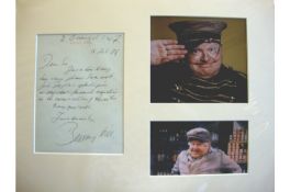 Entertainment ? autograph ? Benny Hill autograph letter signed dated February 15th 1978 saying how