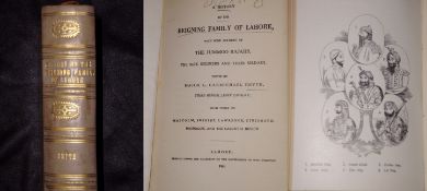India ? Sikh history ? History of the Reigning Family of Lahore^ with Some Account of the Jummoo