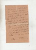 India ? Important letter of Gandhi to his son Harilal Gandhi autograph letter in Hindi dated August