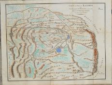 India ? Punjab ? Early Kashmir Map ? large early 1802 copper-engraved hand coloured map of Kashmir