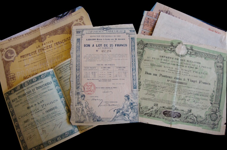 Share Certificates ? group of early 20th c share certificates/bonds including a group of approx 13 - Image 2 of 2