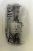 India ? Golden Temple Amritsar engraving ? fine steel engraving by Armytage titled ?Sacred Temple