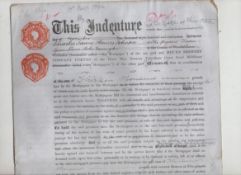 London Pubs interesting group of approx 25 indentures all relating to the lease or sale of London