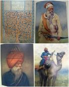 India ? 1903 book on Sikhs and India heavily illustrated with depictions of Akalis. Decorative