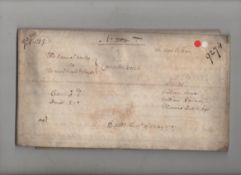 Somerset ? Reign of George III Group of approx five Indentures between Right Honorable Lord Francis