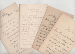 Military ? South Africa ? autograph group of approx four letters signed to General Sir William