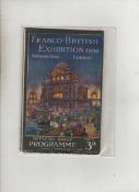 Ephemera ? Franco ? British exhibition 1908. Official daily programme. Saturday 16th August. A 16