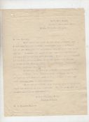 Literature ? Charles Dickens typed transcript retained copy of a letter from Dickens to W H Russell
