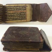 India - Punjab ? Rare Sikh Prayer Manuscript 18th century handwritten prayer book^ with biographies